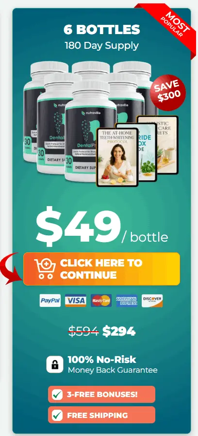 Buy DentalPrime 6 Bottle